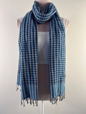 Naturfärgad sjal - Square