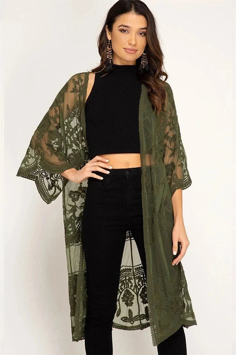 Kimono Cardigan Swimwear